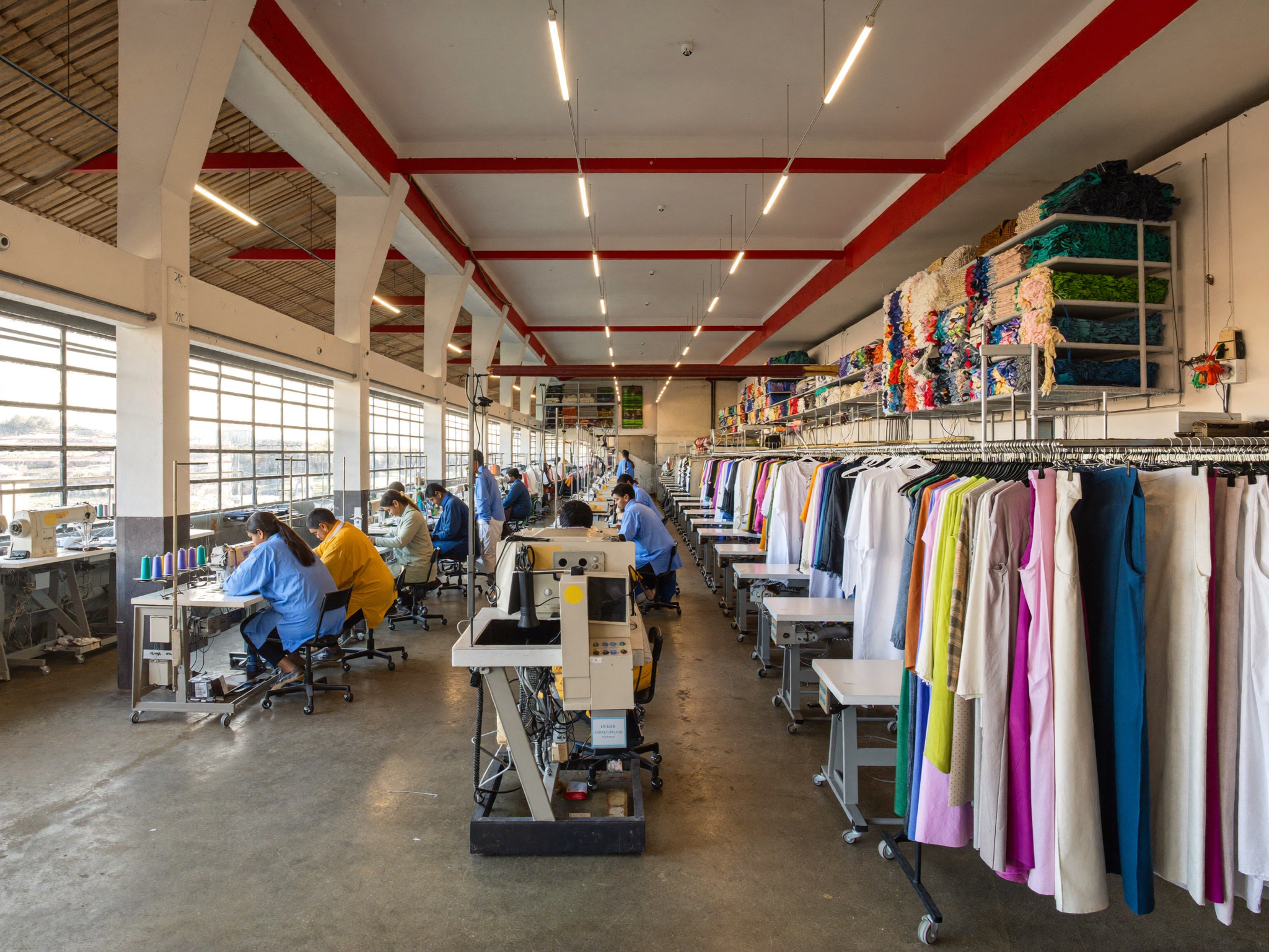 Sumitra Garments manufacturing workshop